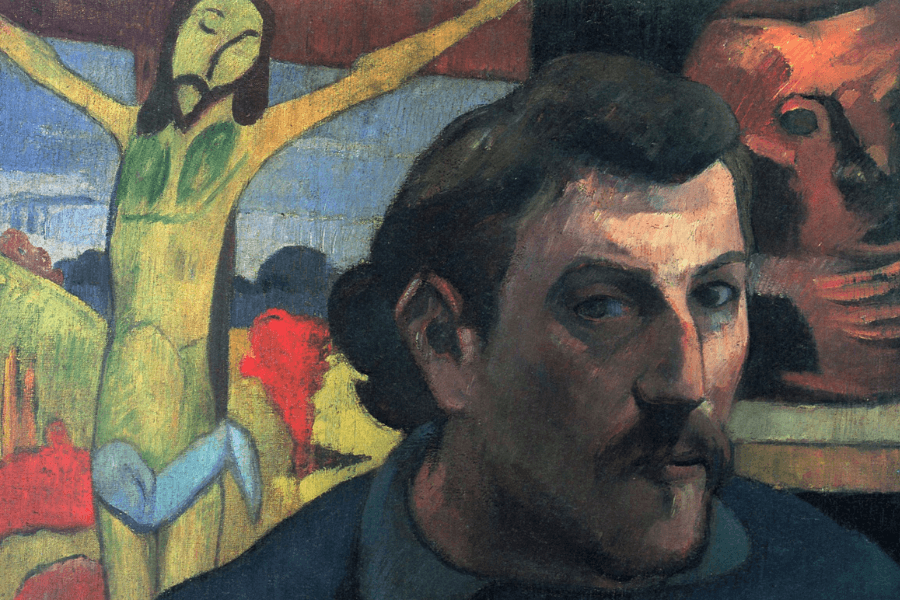 Vẽ tranh họa sĩ Paul Gauguin: minh họa phong cách Hậu Ấn tượng độc đáo với màu sắc táo bạo và hình khối đơn giản.